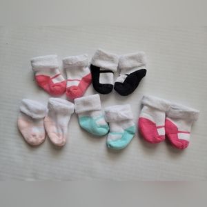 0-6 months baby socks